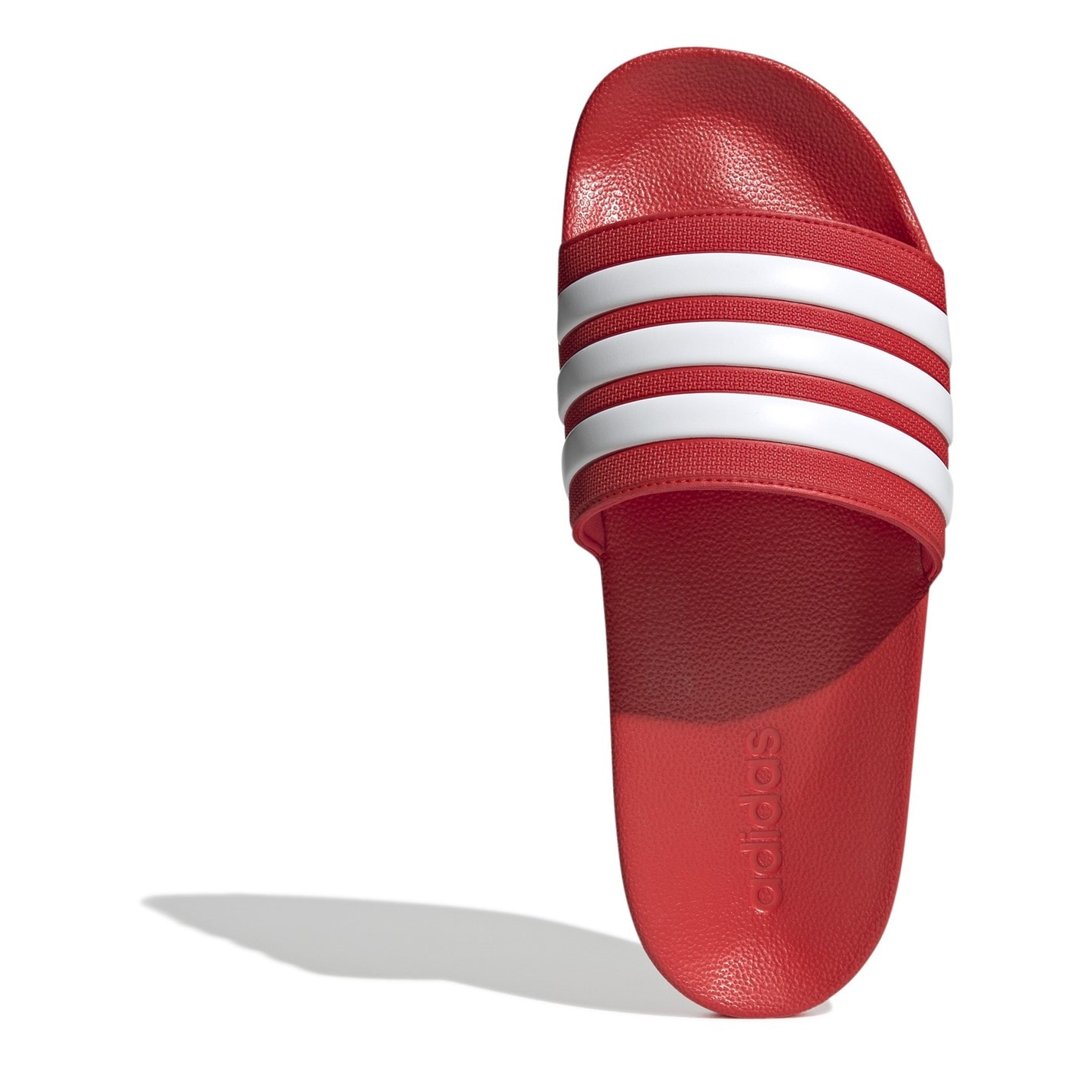 Slapi adidas Adilette pentru adulti rosu alb