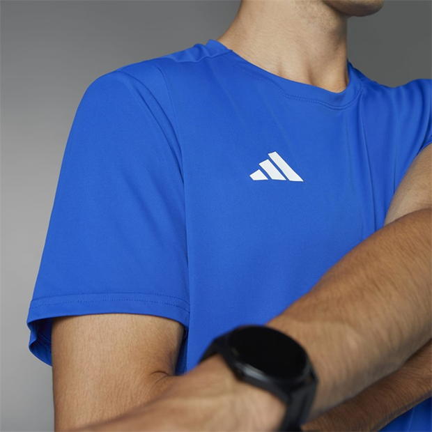 adidas ADIZERO E TEE pentru barbati albastru