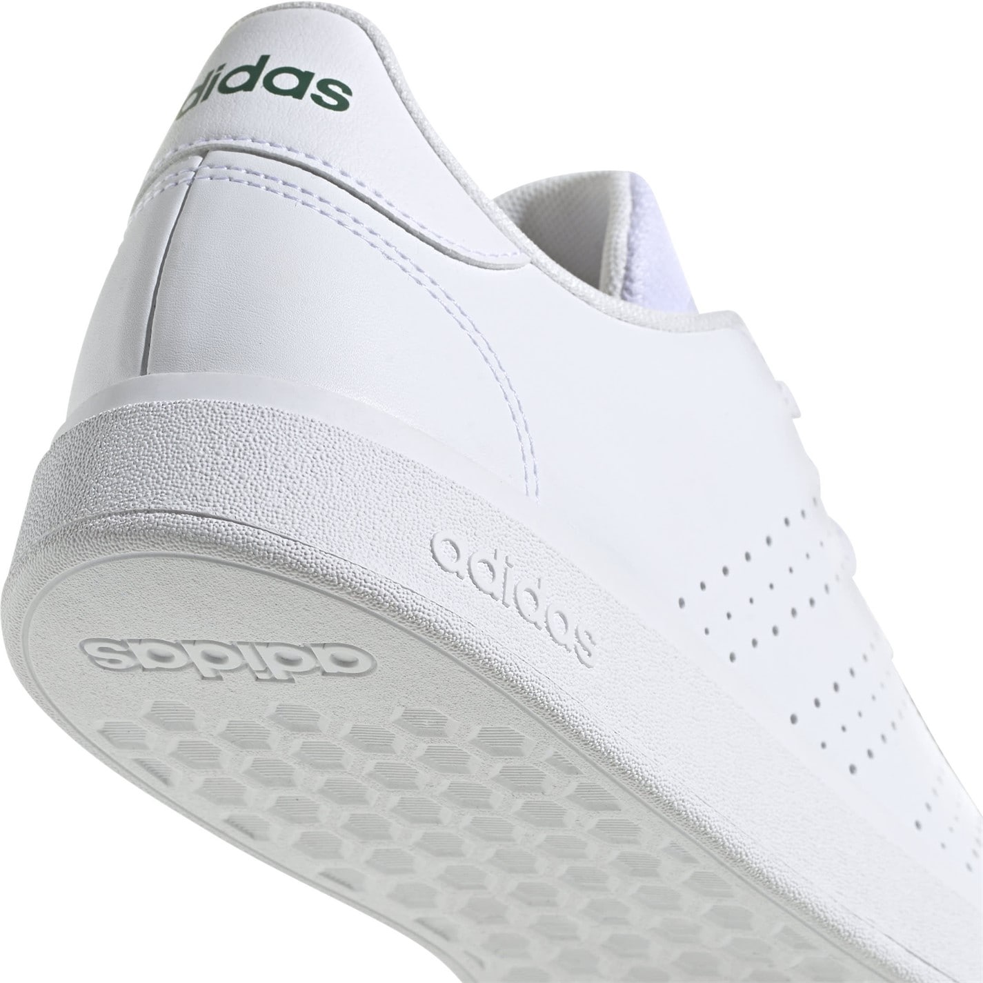 adidas Advantage Base 2.0 Shoes alb verde