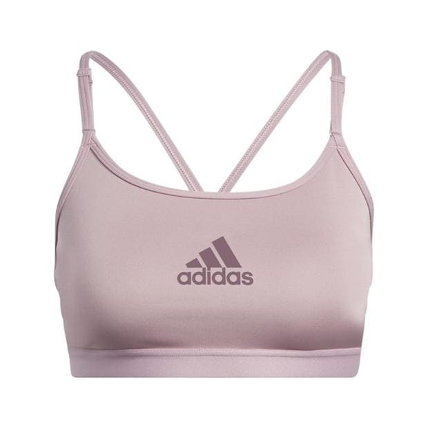 adidas Aeroreact antrenament Light-Support Bra pentru femei magic mov