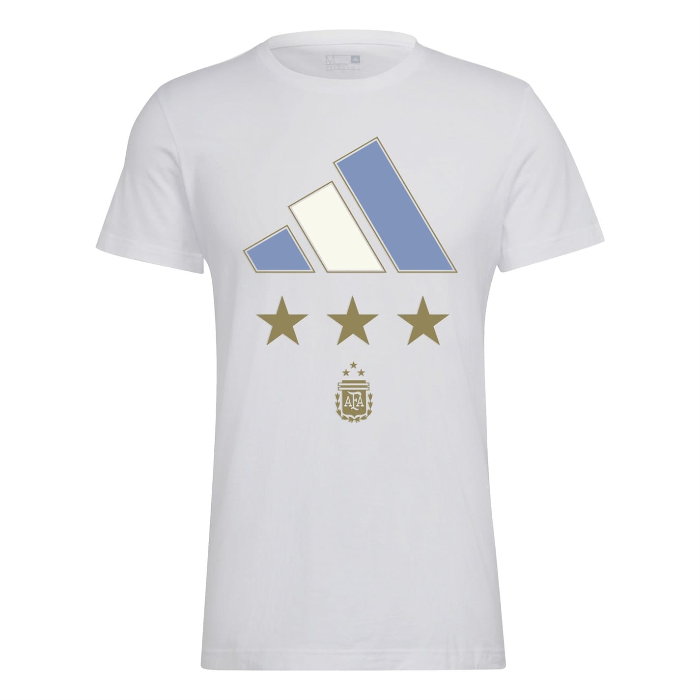 Tricou adidas Argentina Cupa Mondiala 2022 Winners pentru adulti alb