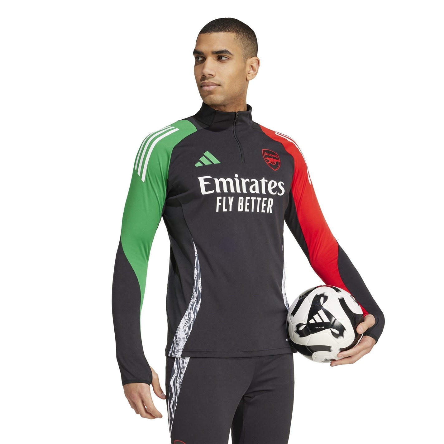 adidas Arsenal European Tiro 24 antrenament Top pentru adulti negru