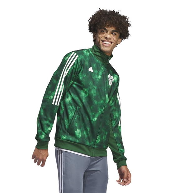 Bluza de trening adidas Celtic Lifestyler 2023 2024 pentru adulti verde