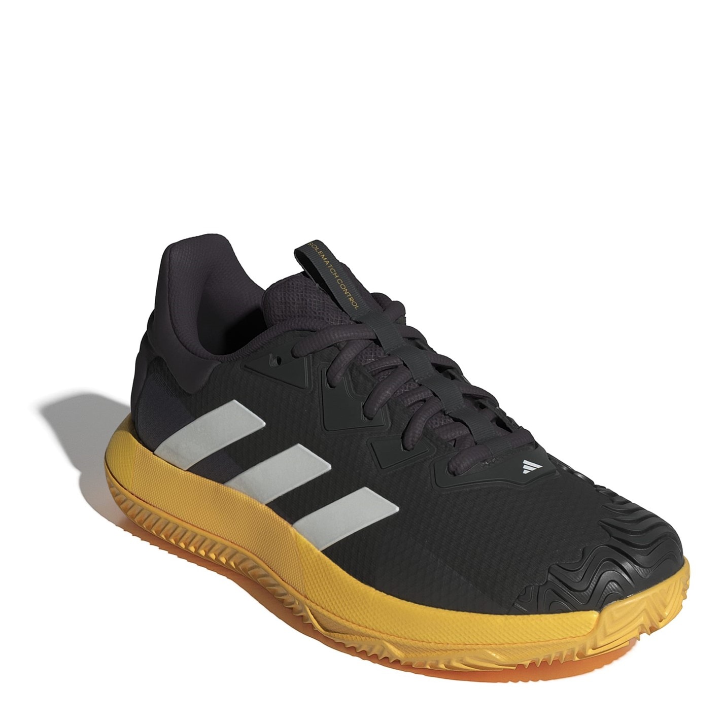 Adidasi de Tenis adidas SoleMatch Control zgura Court pentru Barbati negru metalic spark