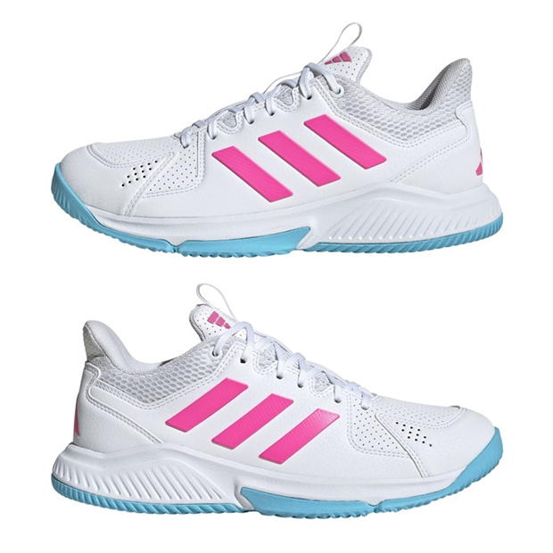 adidas Court Flight pentru femei alb roz