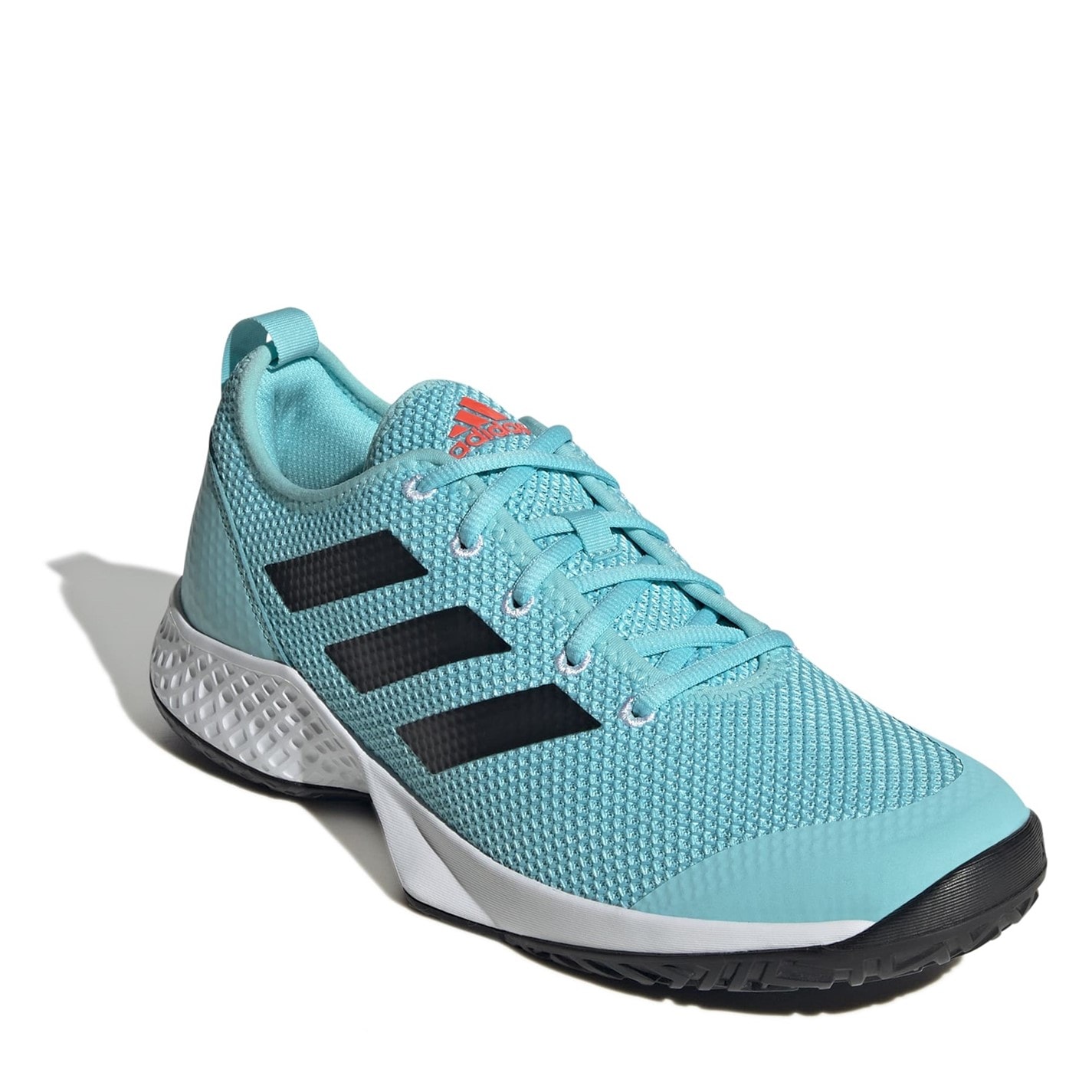 adidas Courtflash M pentru barbati albastru aqua negru rosu