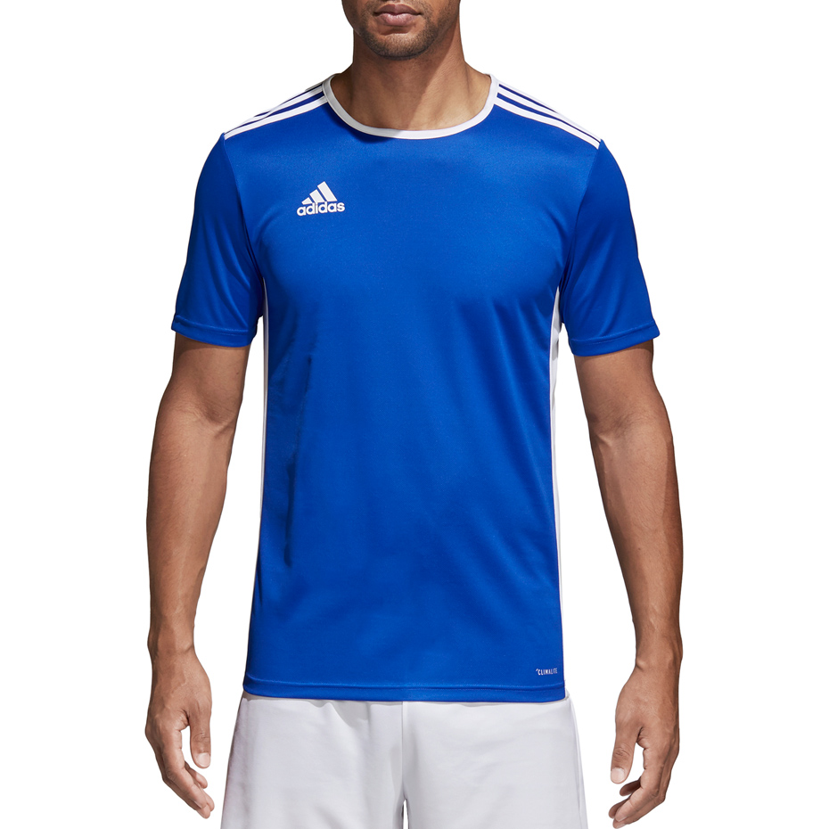 Tricou Adidas Entrada 18 albastru jersey CF1037 barbati