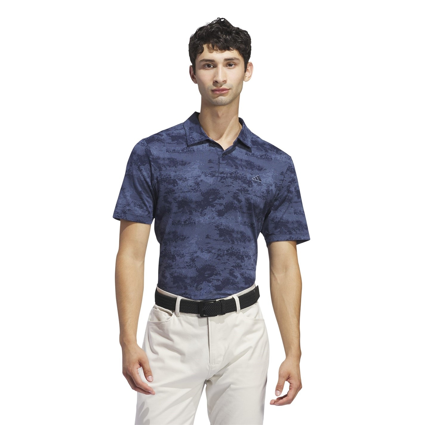 adidas GoTo Prt Polo barbati collegiate bleumarin