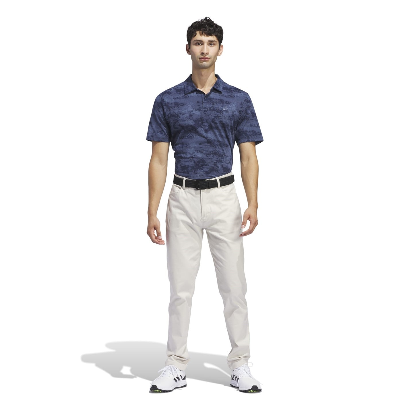 adidas GoTo Prt Polo barbati collegiate bleumarin