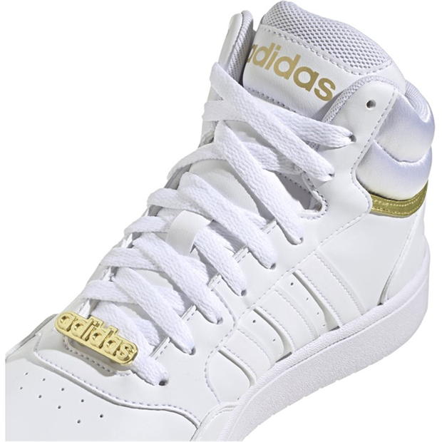 adidas Hoops 3.0 Mid femei alb