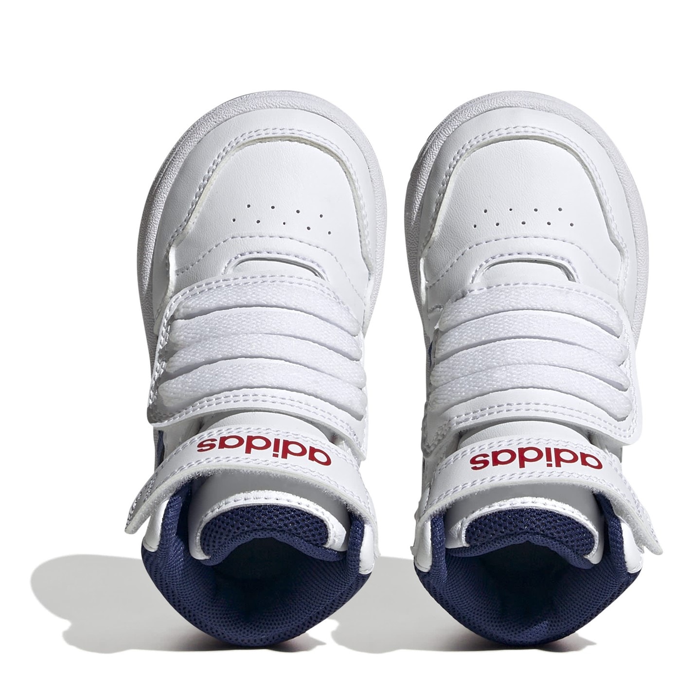 adidas Hoops Mid 3.0 Shoes pentru Bebelusi alb bleumarin rosu