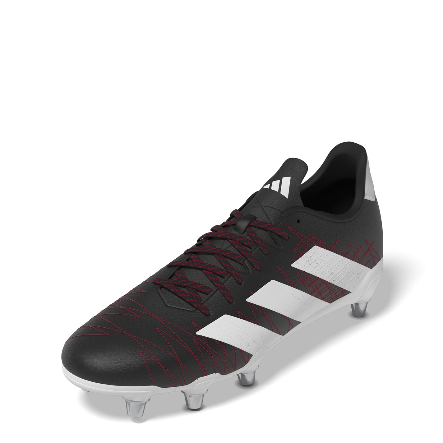 Ghete adidas Kakari gazon sintetic Rugby negru alb crbn