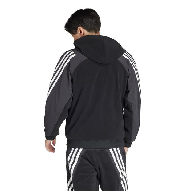 adidas M FI 3S FZ Q barbati negru