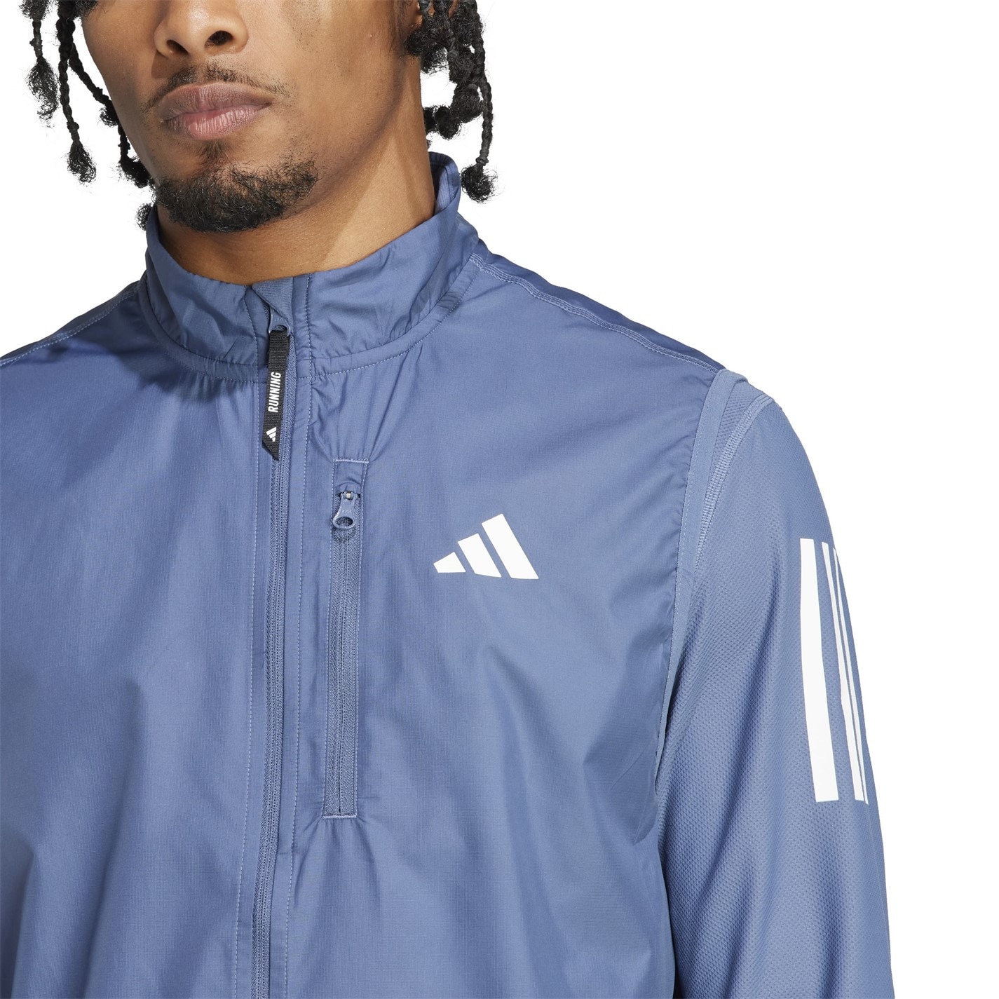 adidas Own the Run Vest pentru Barbati bleumarin