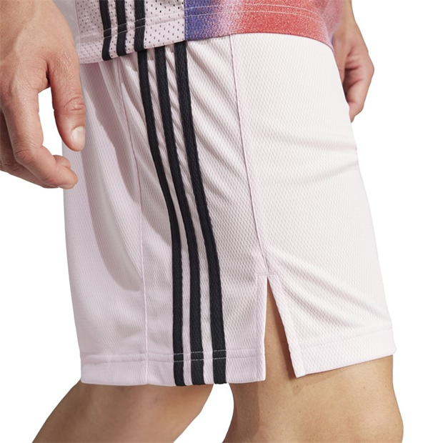 Pantaloni scurti adidas HEAT.RDY baschet pentru Barbati transparent roz