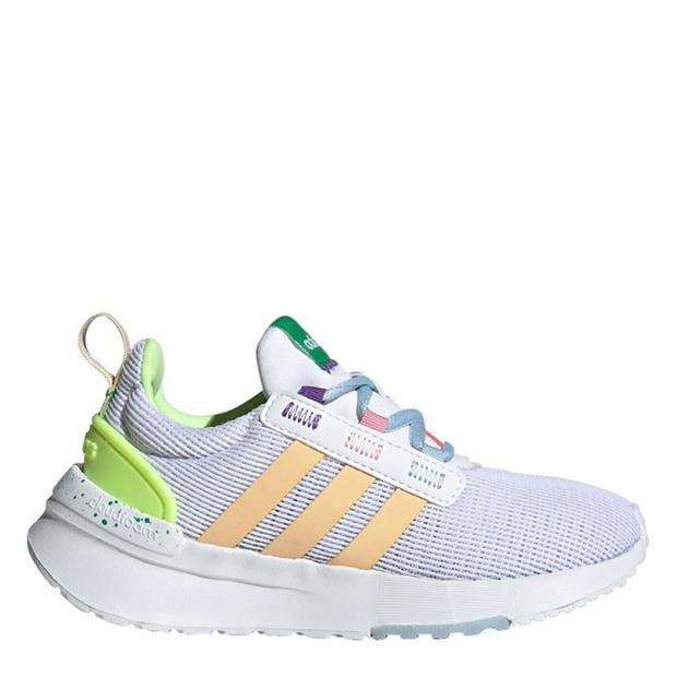 adidas Racer TR21 Shoes pentru Copii gri alb pulse maro li