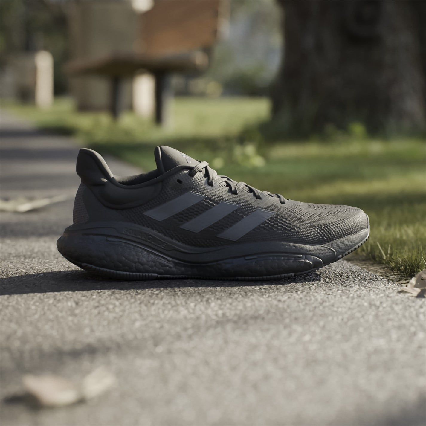 Adidasi alergare adidas SOLARGLIDE 6 pentru Barbati core negru gri