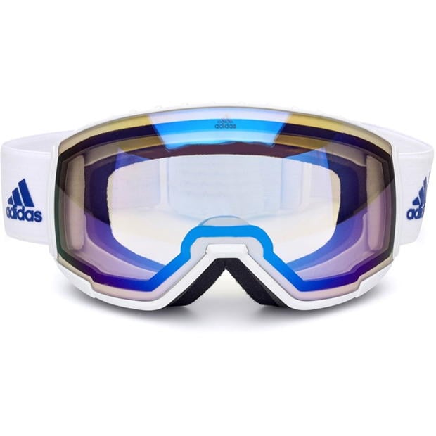 Ochelari ski adidas SP0039 alb albastru