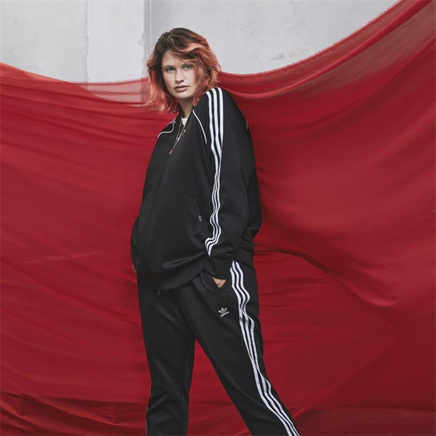 adidas Sst Trktop Ps femei negru