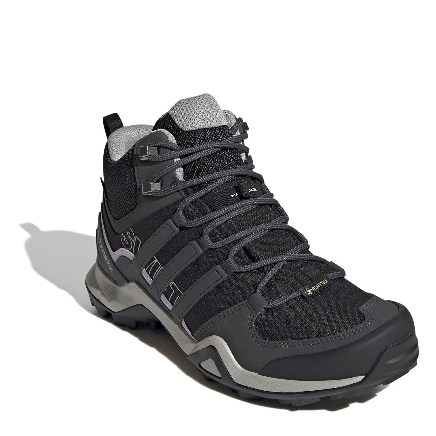 Ghete de hiking adidas Terrex Swift R2 Mid Gore-Tex pentru femei negru gri