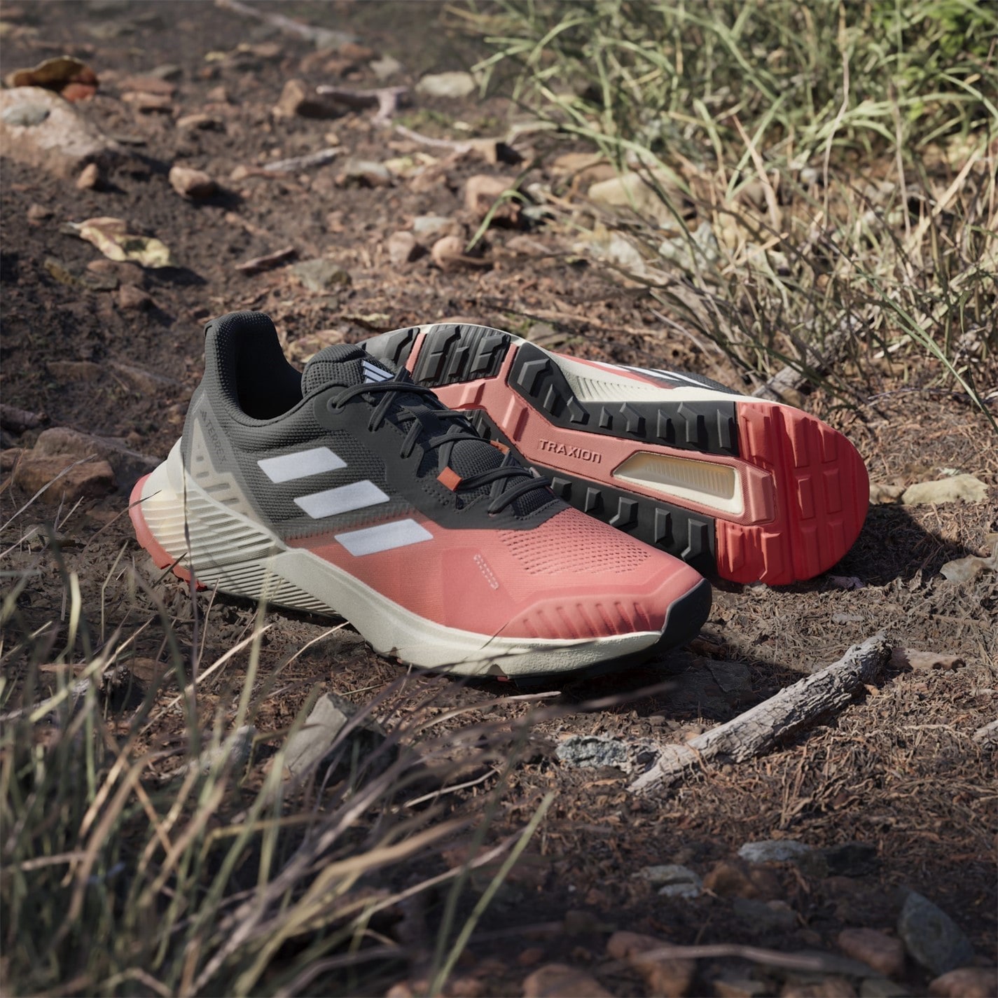 Adidasi alergare adidas Terrex Soulstride impact portocaliu