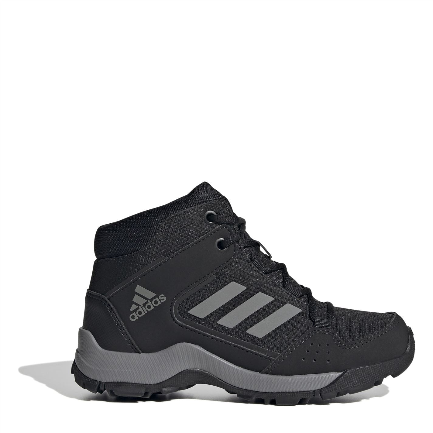 Ghete de hiking adidas Terrex Hyperhiker Mid pentru copii negru gri