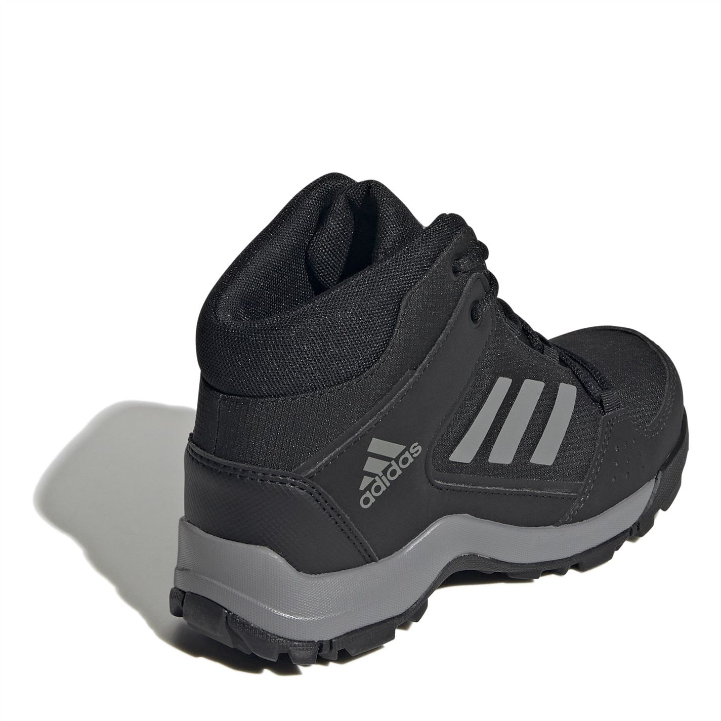 Ghete de hiking adidas Terrex Hyperhiker Mid pentru copii negru gri