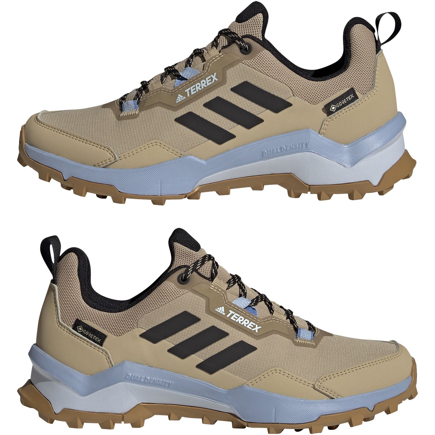 Ghete adidas Terrex AX4 GTX pentru femei bej alb