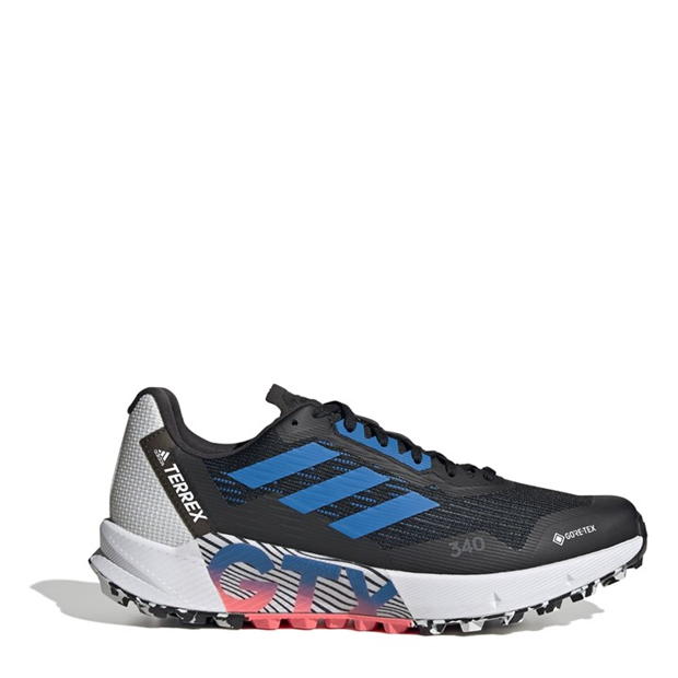 Adidasi alergare adidas Terrex Agravic Flow 2 Gore Tex pentru Barbati negru albastru turb