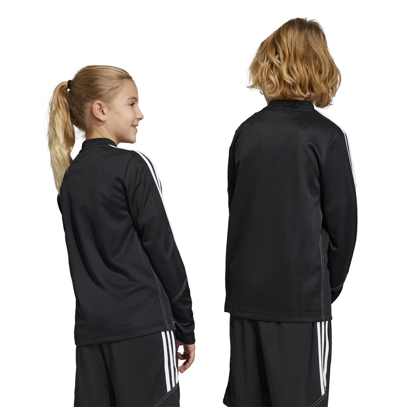 adidas Tiro 23 Club antrenament Top Juniors negru alb