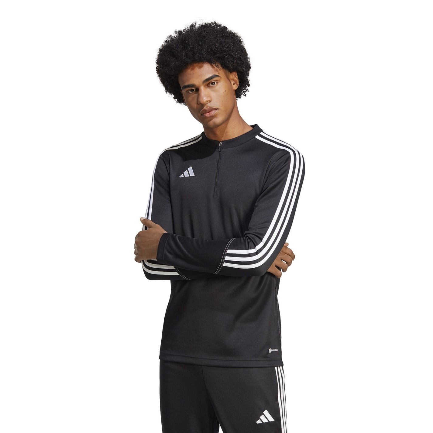 adidas Tiro 23 Club antrenament top pentru Barbati negru alb