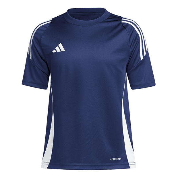 adidas Tiro 24 Juniors Jersey bleumarin albastru alb