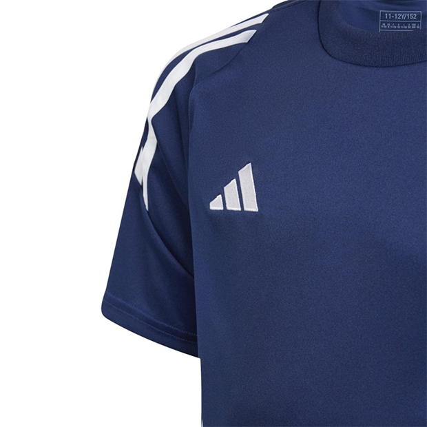 adidas Tiro 24 Juniors Jersey bleumarin albastru alb