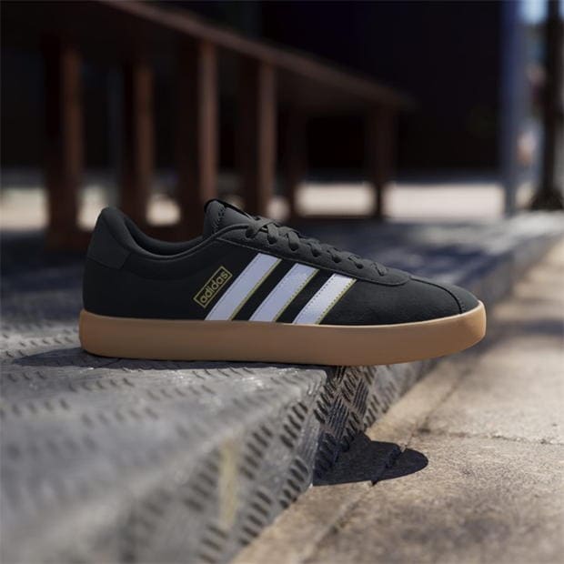 adidas VL Court 3.0 Shoes pentru Barbati negru alb vic rosu