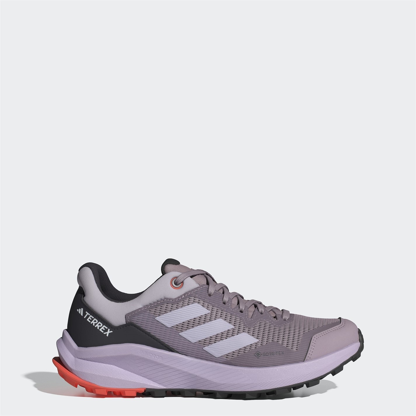 Adidasi alergare adidas Terrex Trail Rider Gore-Tex Trail pentru femei mov gri