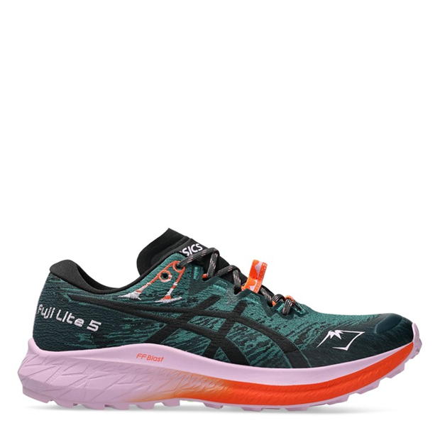 Adidasi alergare Asics Fuji Lite 5 pentru femei rny albastru negru