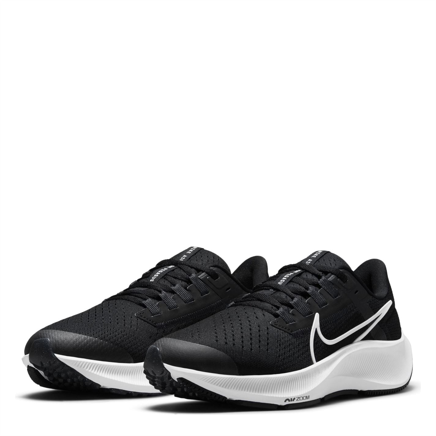 Adidasi alergare Nike Air Zoom Pegasus 38 pentru copii negru alb