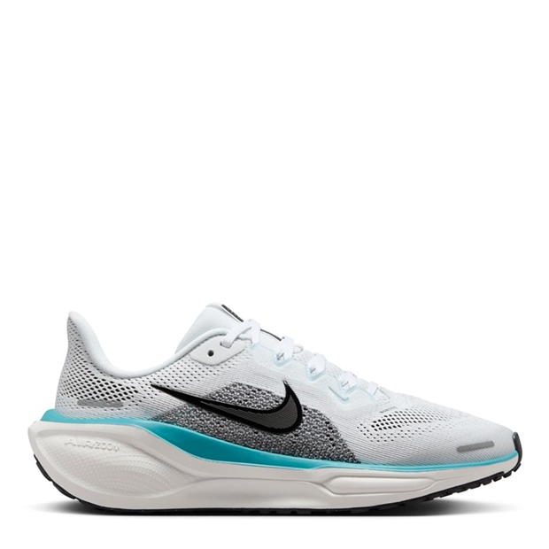 Adidasi alergare Nike Air Zoom Pegasus 41 Road Juniors alb albastru