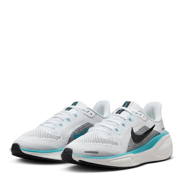 Adidasi alergare Nike Air Zoom Pegasus 41 Road Juniors alb albastru