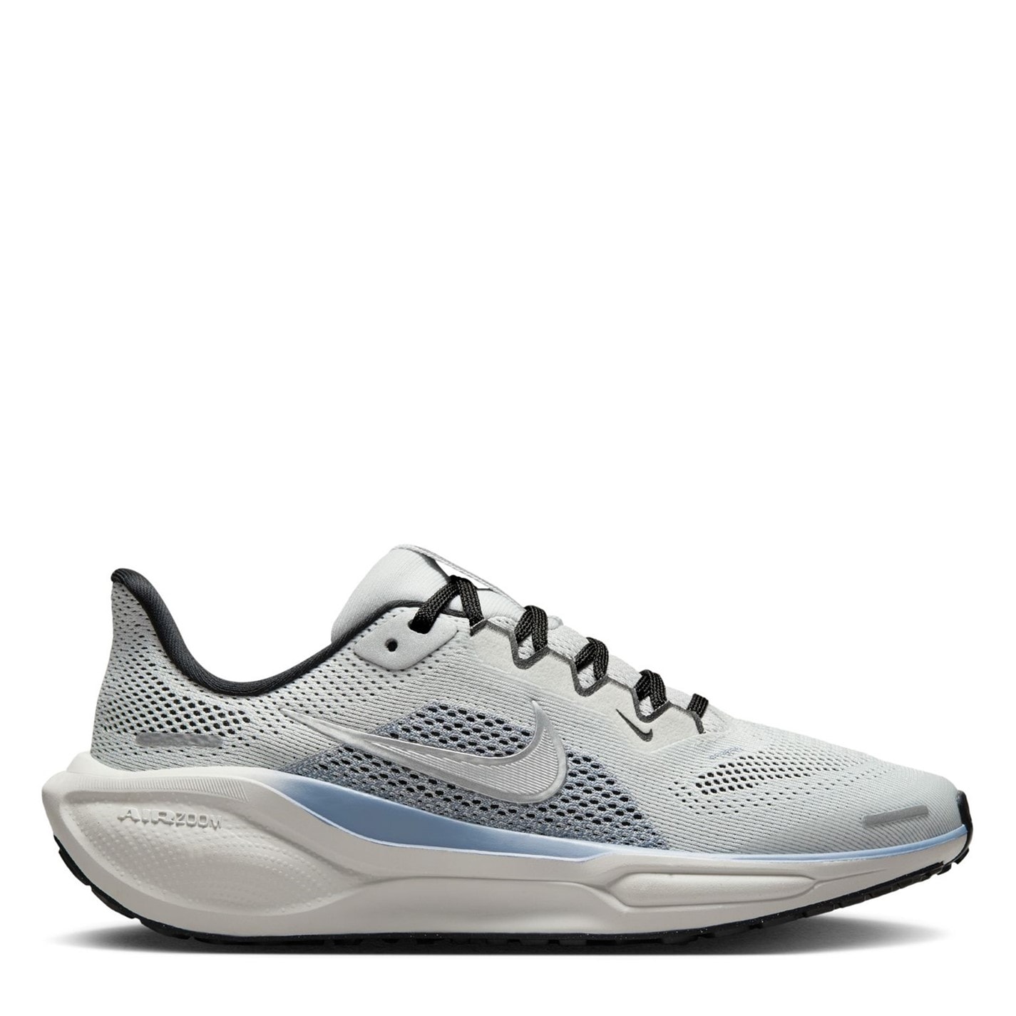 Adidasi alergare Nike Air Zoom Pegasus 41 Road Juniors alb pudrat