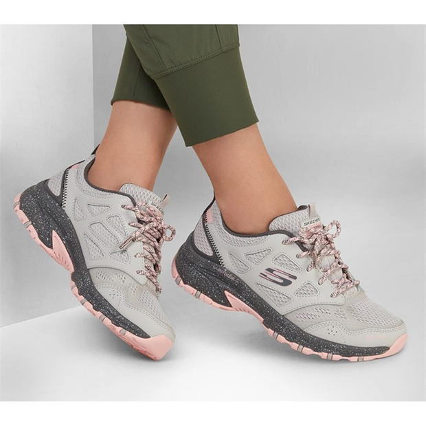 Adidasi alergare Skechers Hillcrest-Pure Escapade pentru femei gri roz