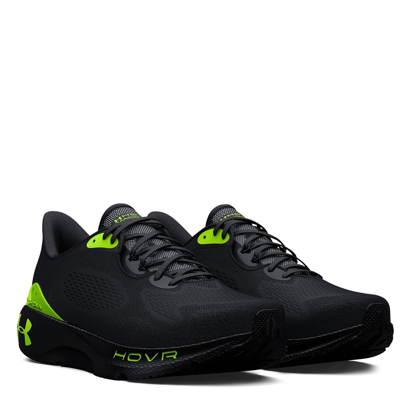 Adidasi alergare Under Armour HOVR Machina 3 pentru Barbati negru verde lime