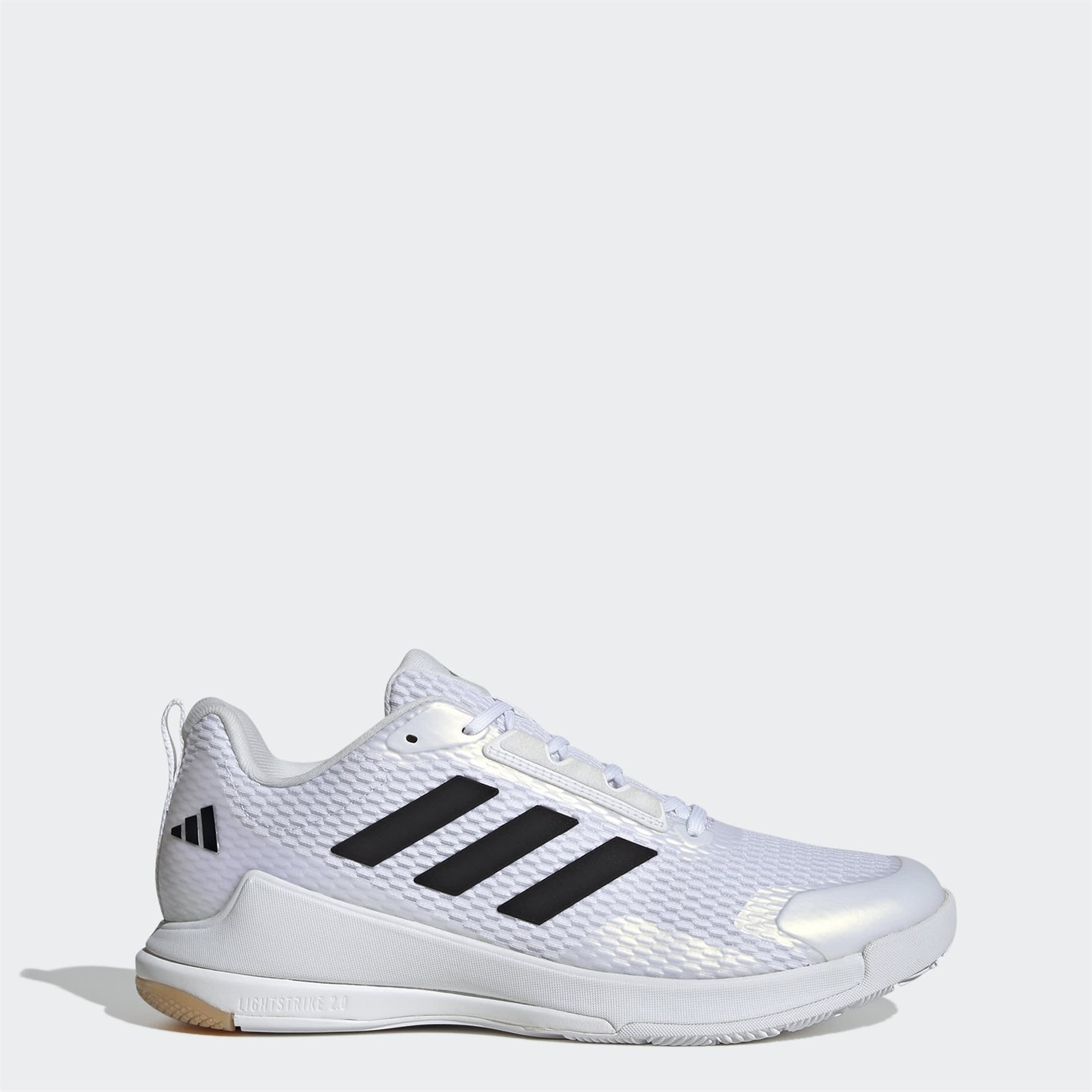 Adidasi de sala adidas Novaflight 2 pentru Barbati alb negru