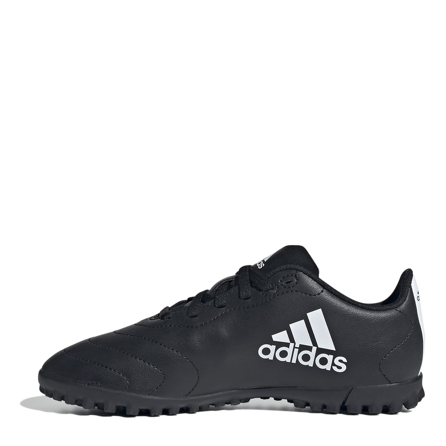 Adidasi Gazon Sintetic adidas Goletto pentru copii negru alb