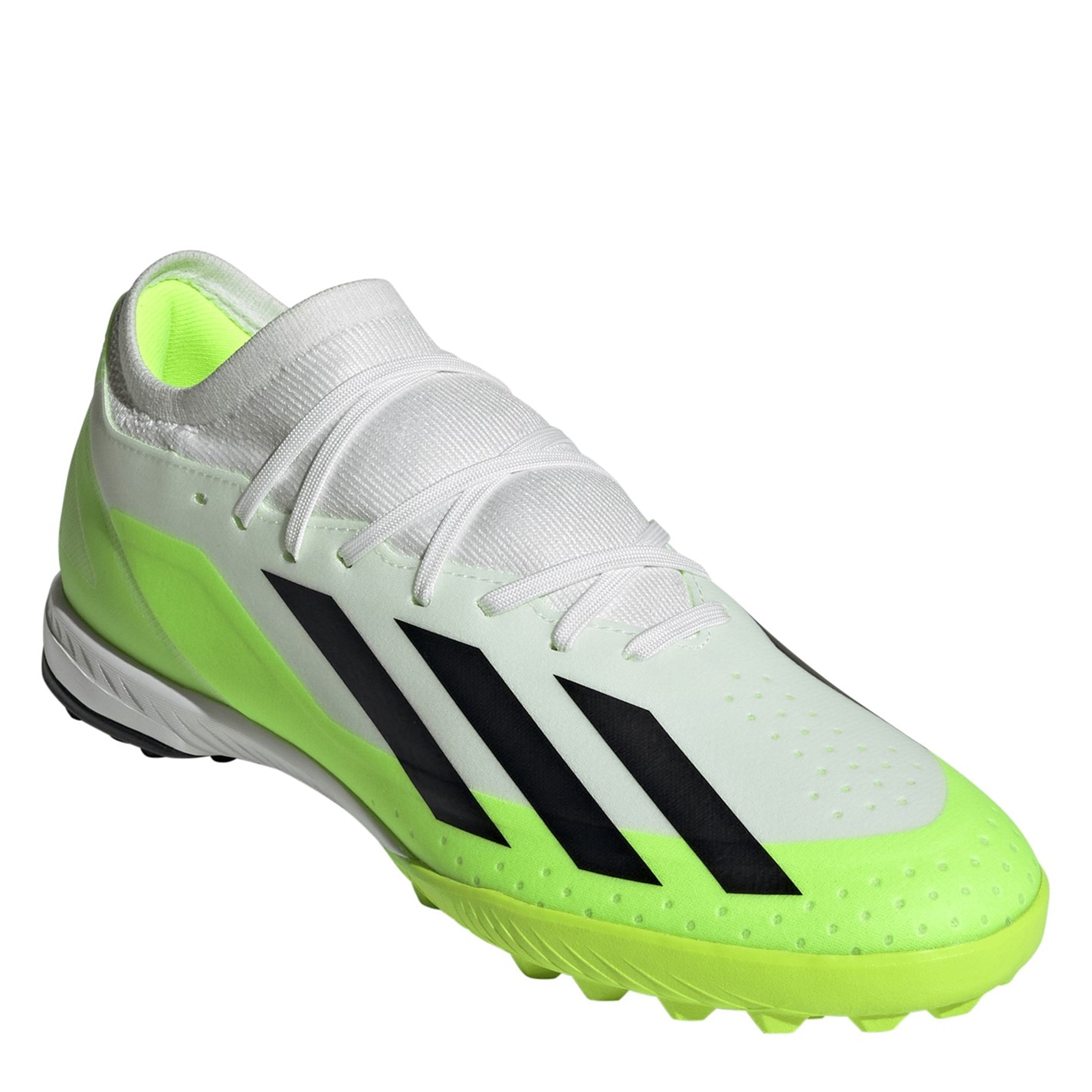 Adidasi Gazon Sintetic Ghete fotbal sala adidas X Crazyfast League fotbal alb negru galben