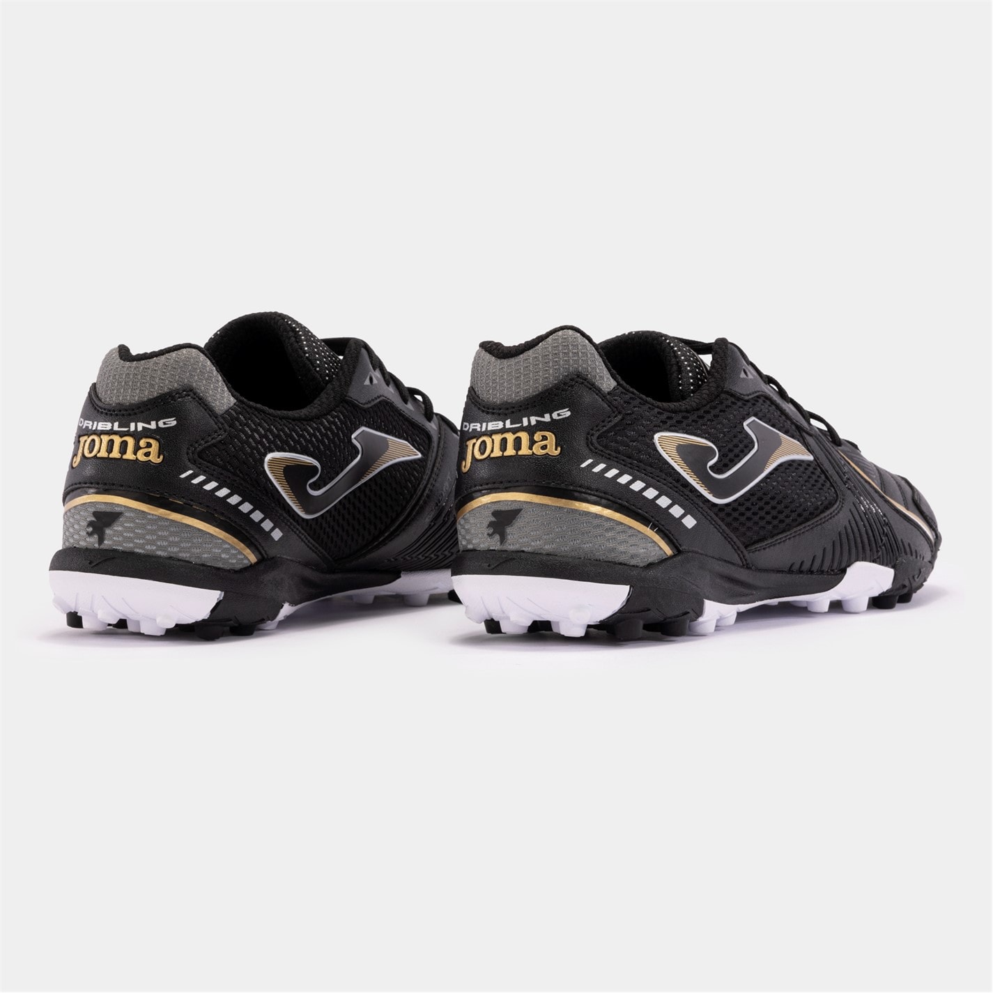 Adidasi Gazon Sintetic Joma Dribling negru auriu