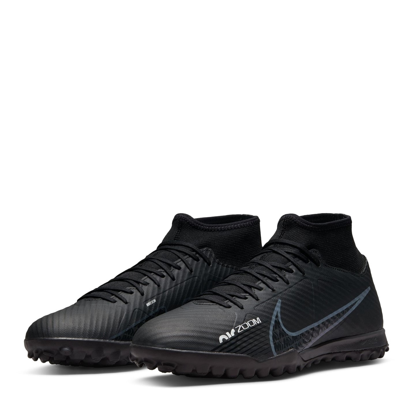 Adidasi Gazon Sintetic Nike Mercurial Superfly Academy DF negru gri alb