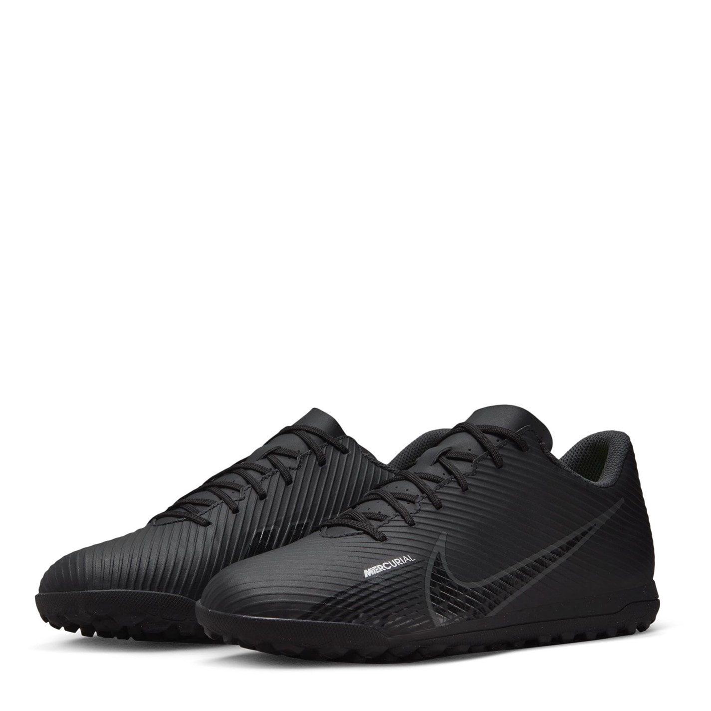 Adidasi Gazon Sintetic Nike Mercurial Vapor Club negru gri alb