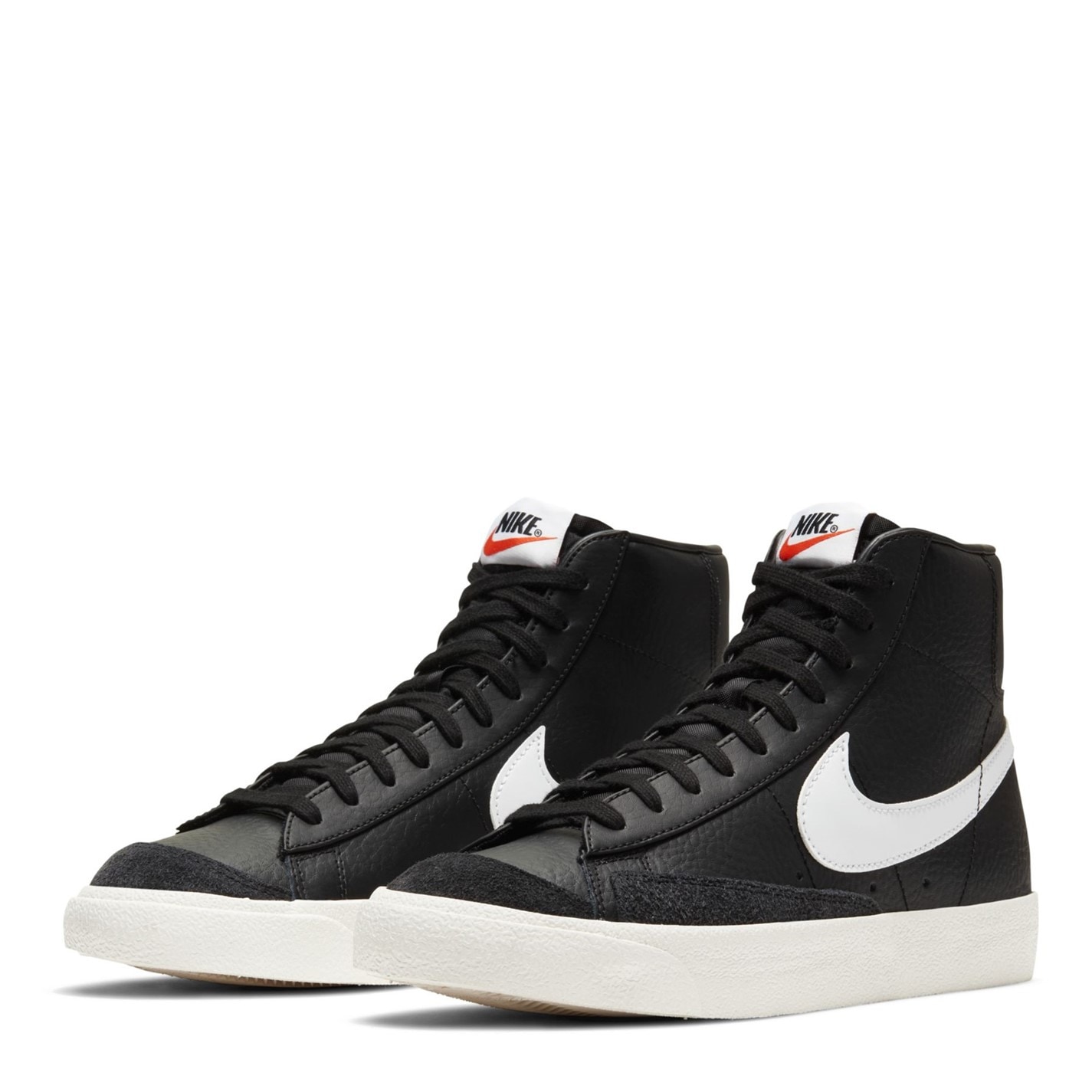 Adidasi inalti Nike Blazer Mid pentru Barbati negru alb