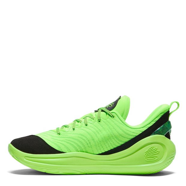 Adidasi pentru Baschet Under Armour Curry 12 Gravity pentru adulti negru verde